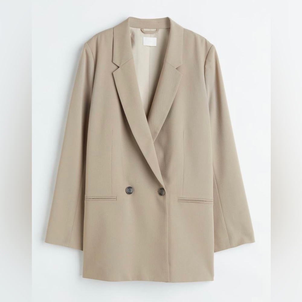 Double breasted blazer